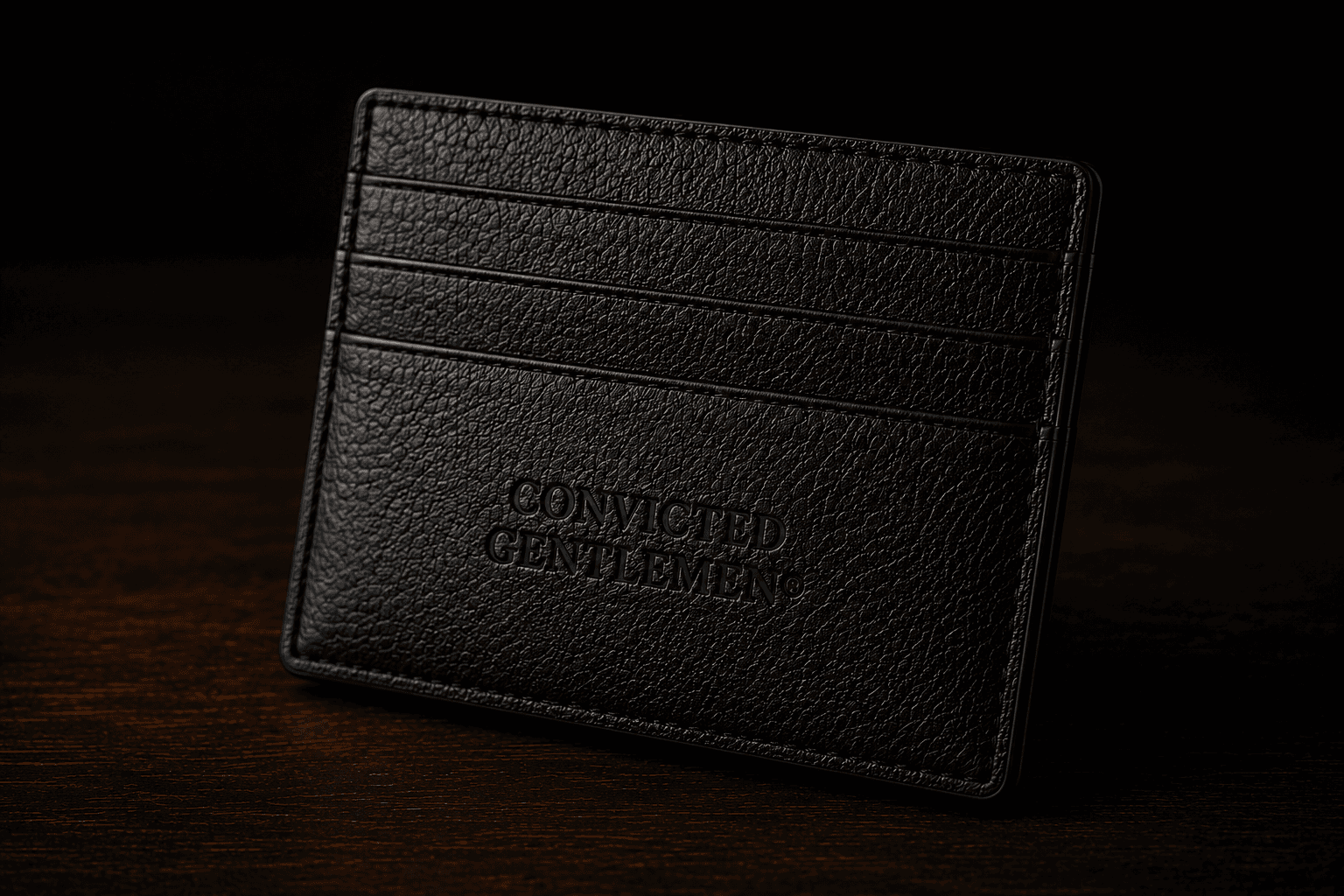 Card Holder — Jet Black